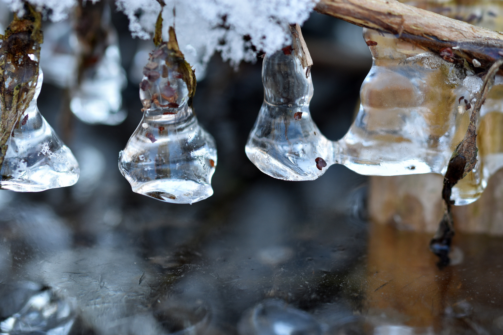 Glocken aus Eis