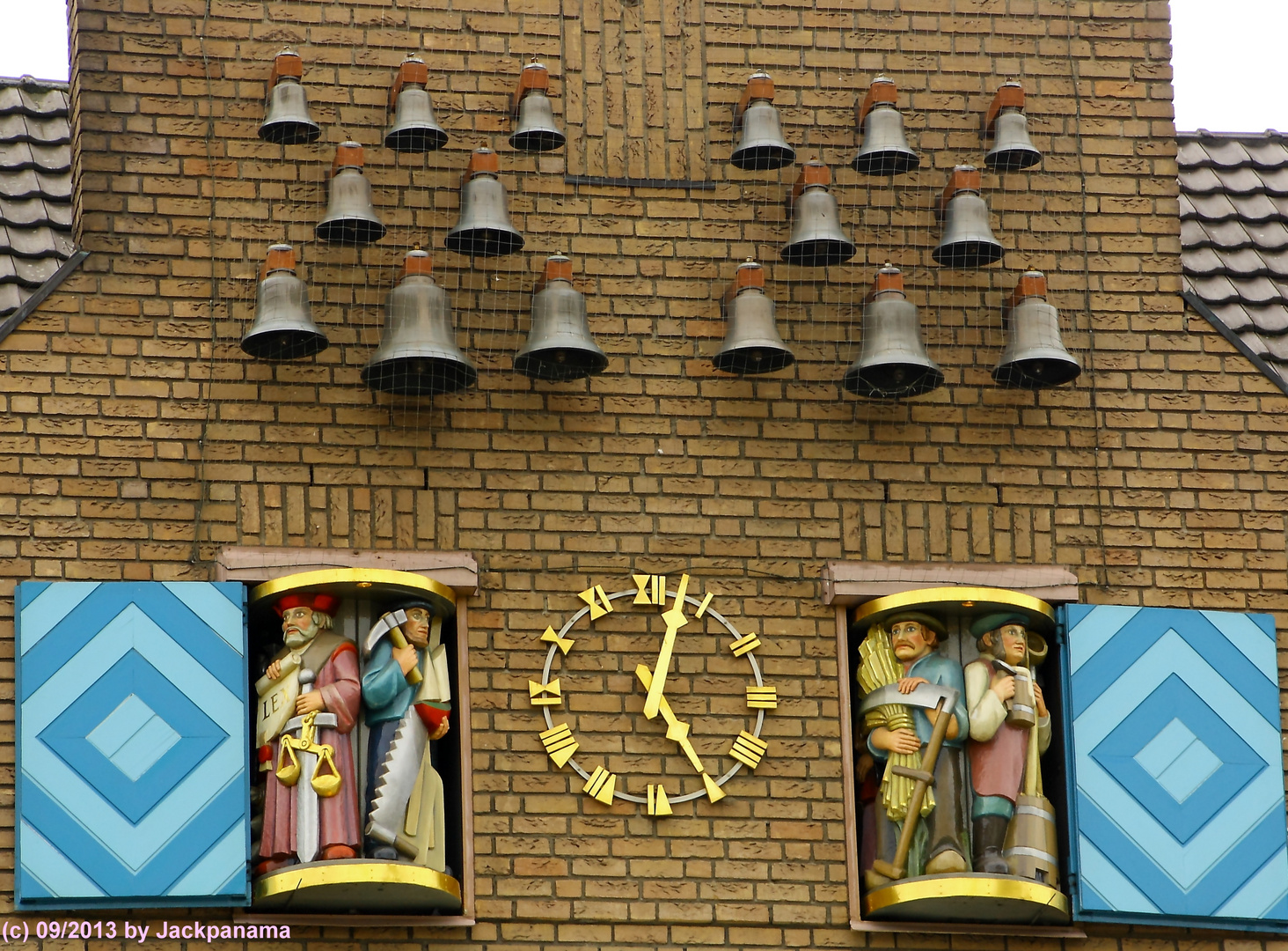 Glockenspiel am Marktplatz in Dorsten