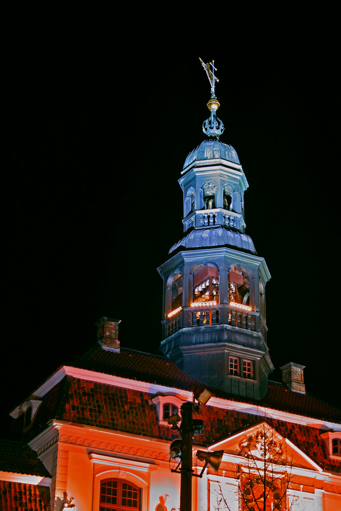 Glockenspiel auf dem Lüneburger Rathaus