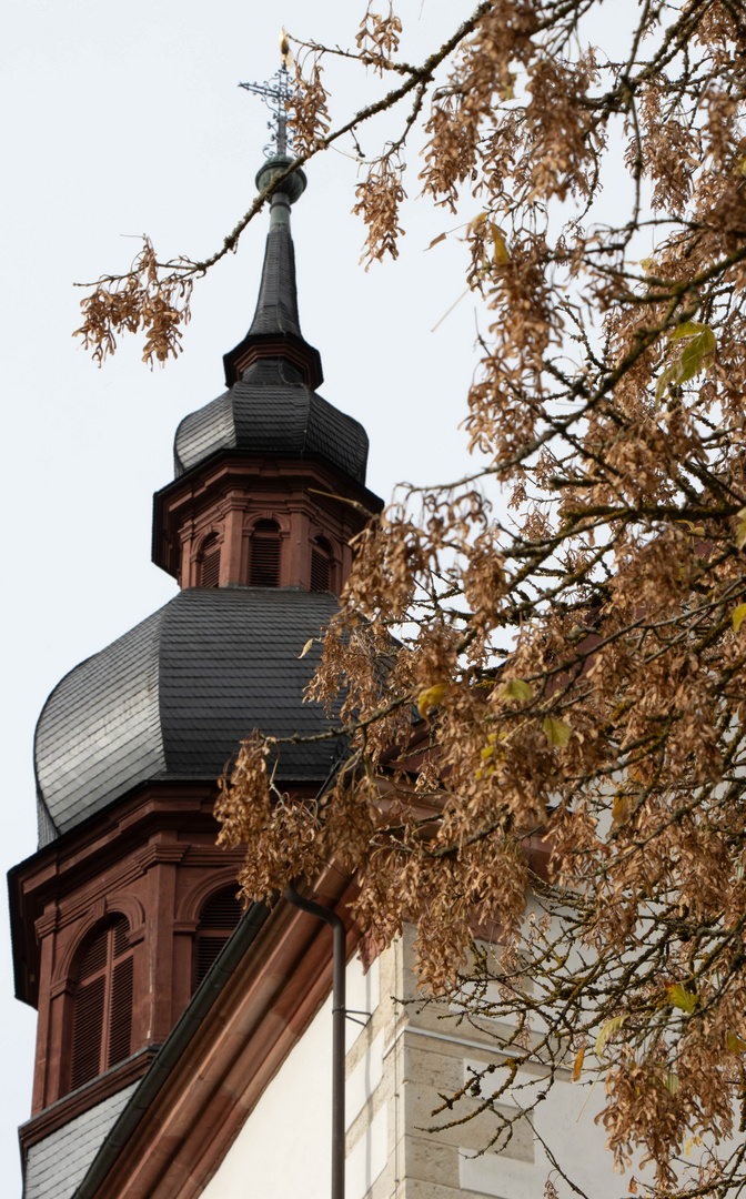 Glockenturm der Abteikirche von Kloster Eberbach