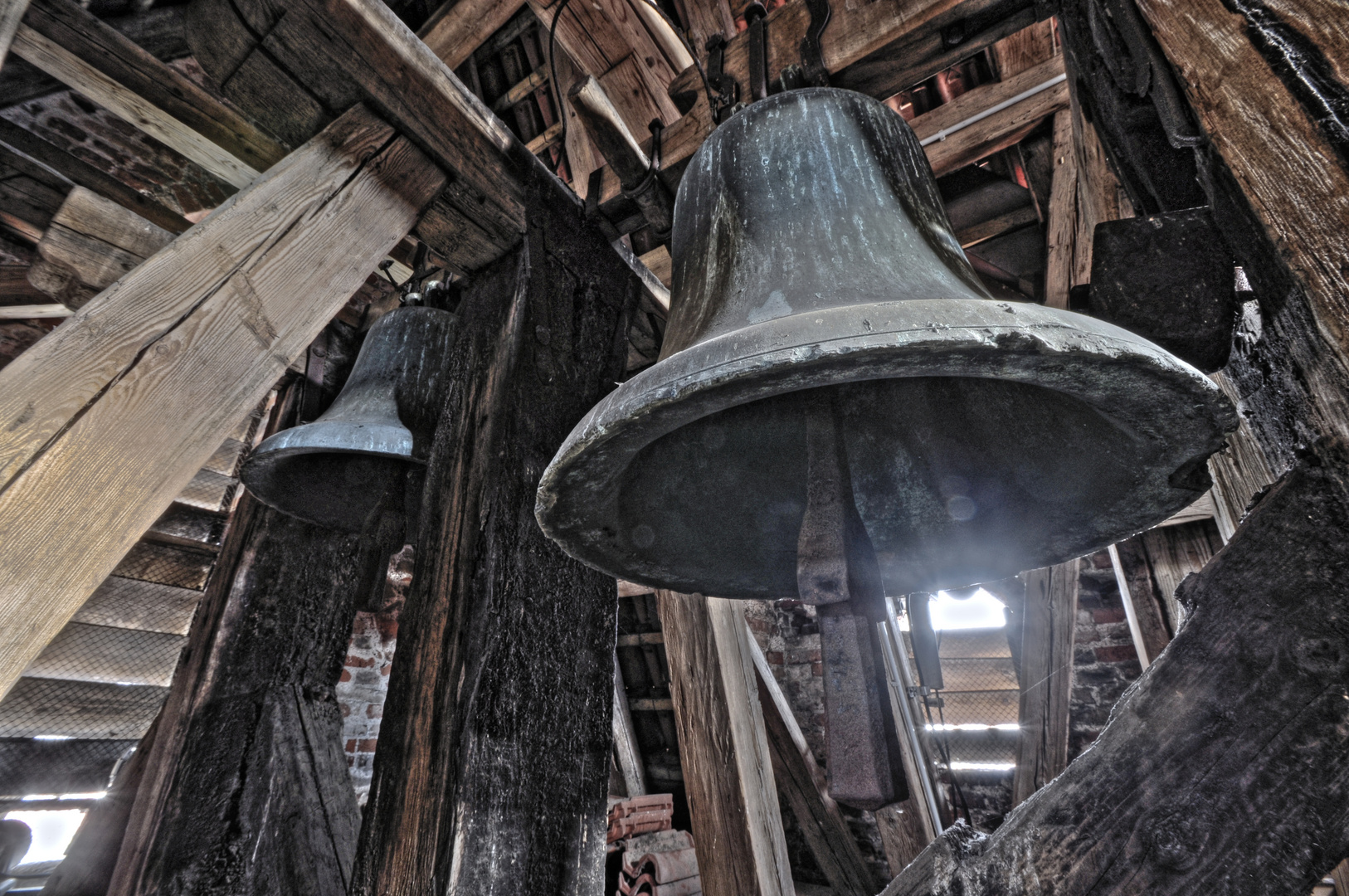 Glockenturm der Heilig Geistkirche Landshut