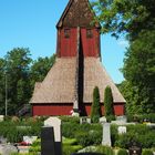 Glockenturm der Kirche von Gamla Uppsala