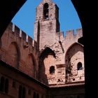 Glockenturm im Papstpalast zu Avignon