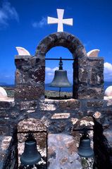 Glockenturm in Akrotiri / SANTORIN.