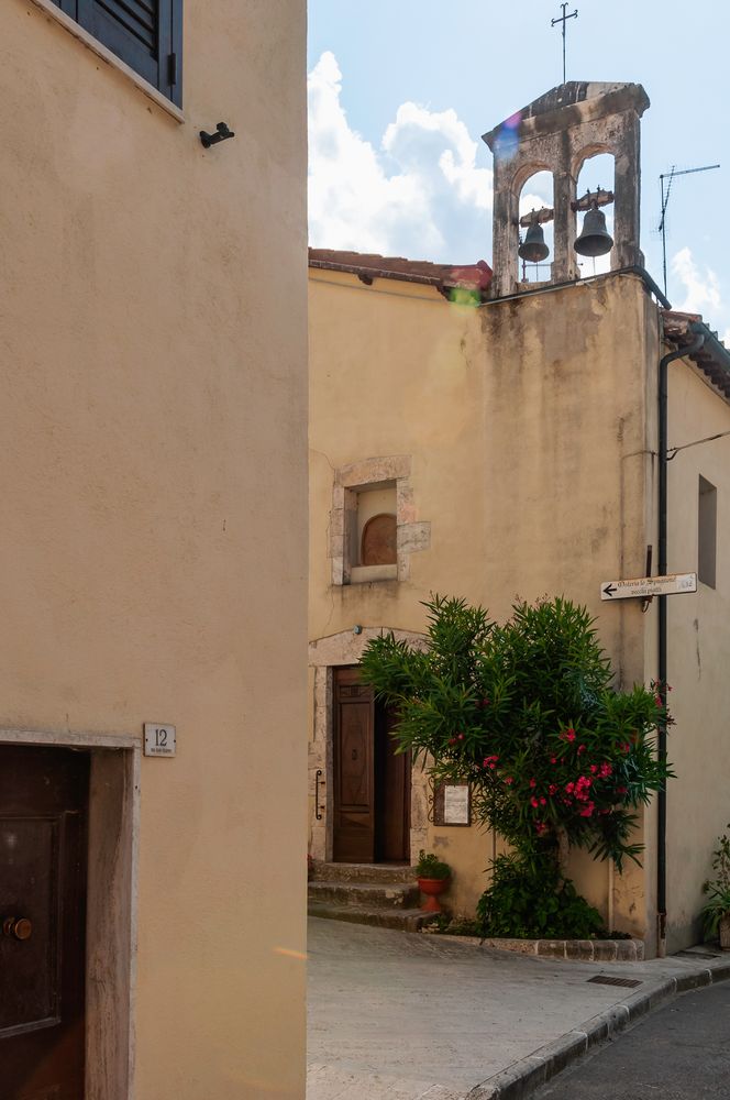 Glockenturm in Bagni San Filippo