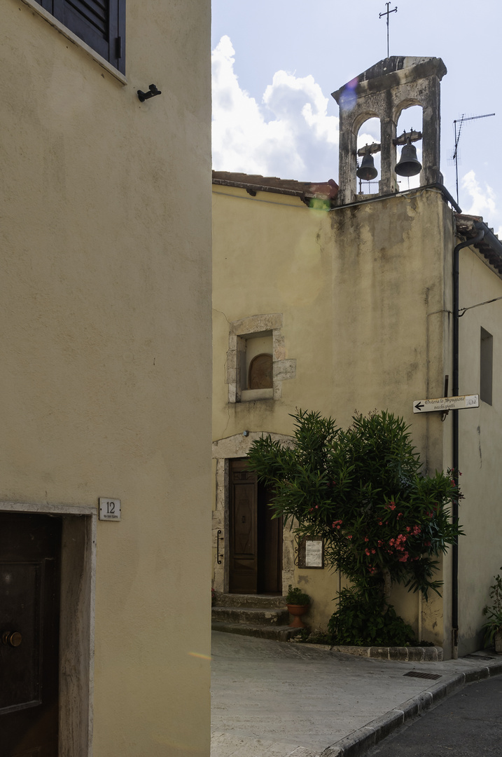 Glockenturm in Bagni San Filippo