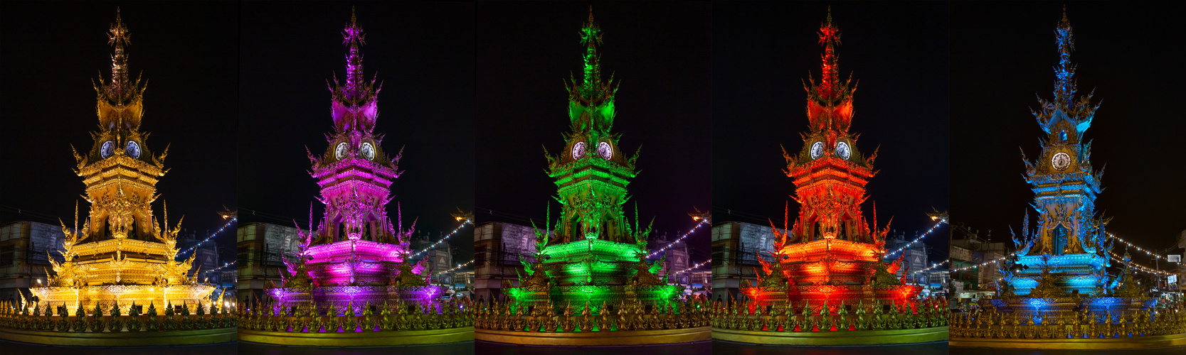 Glockenturm in Chiang Rai