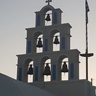 Glockenturm in Santorini