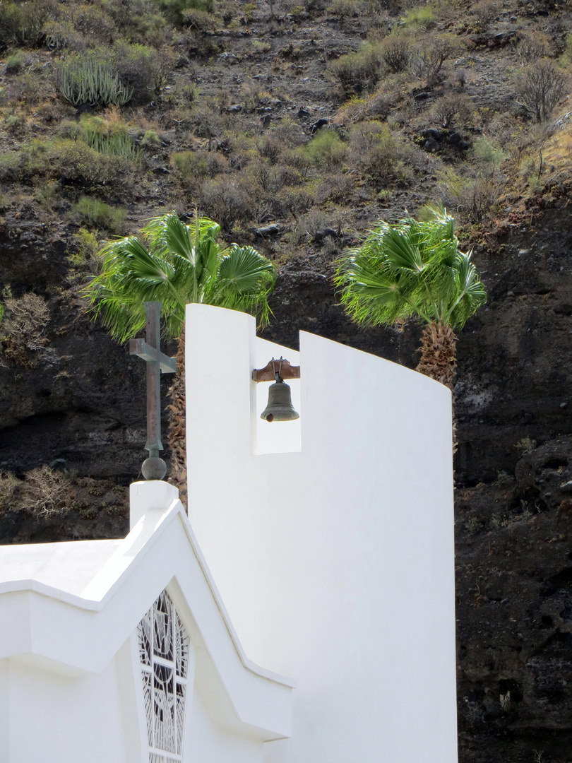 Glockenturm von EL CARMEN in Puerto de Tazacorte auf LA PALMA