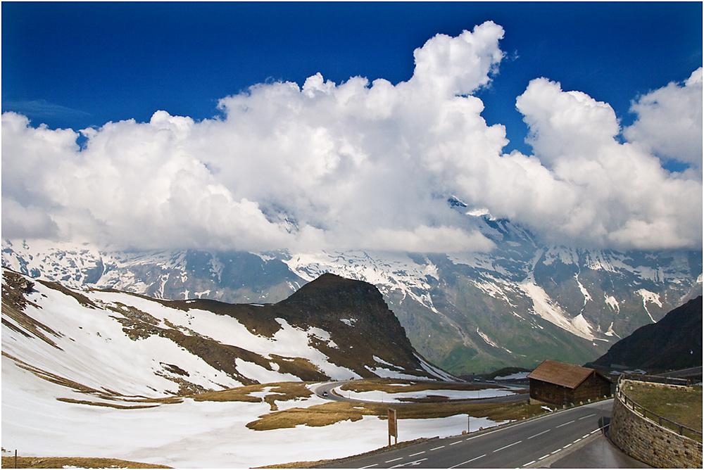 "Glockner Hochalpenstraße" Den Wolken ein Stück näher