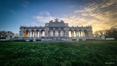 Gloriette im Park von Schloss Schönbrunn