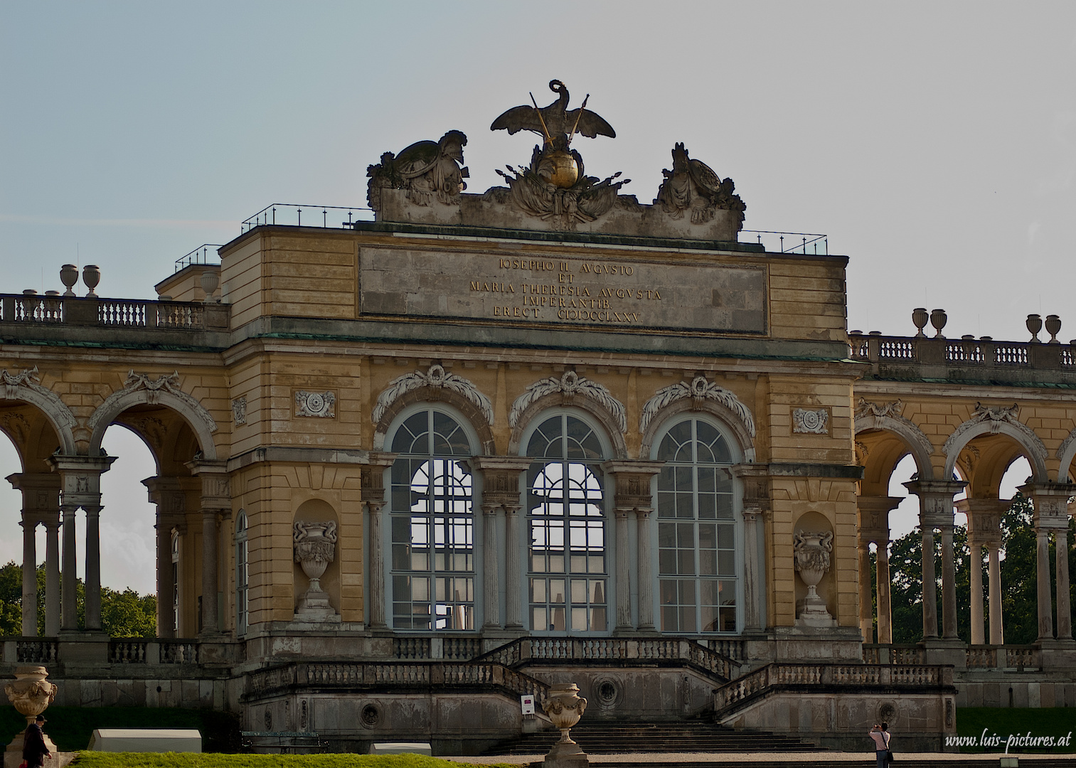 Gloriette in Wien Schönbrunn