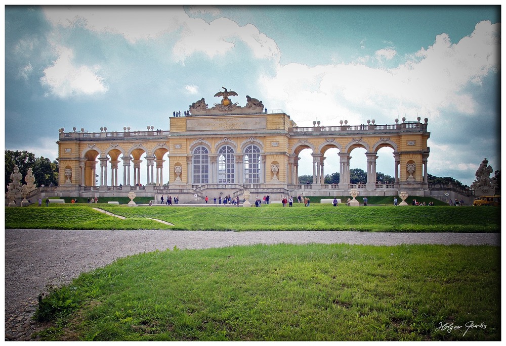 GLORIETTE ("Ruhmestempel") auf dem Schönbrunner Berg Wien