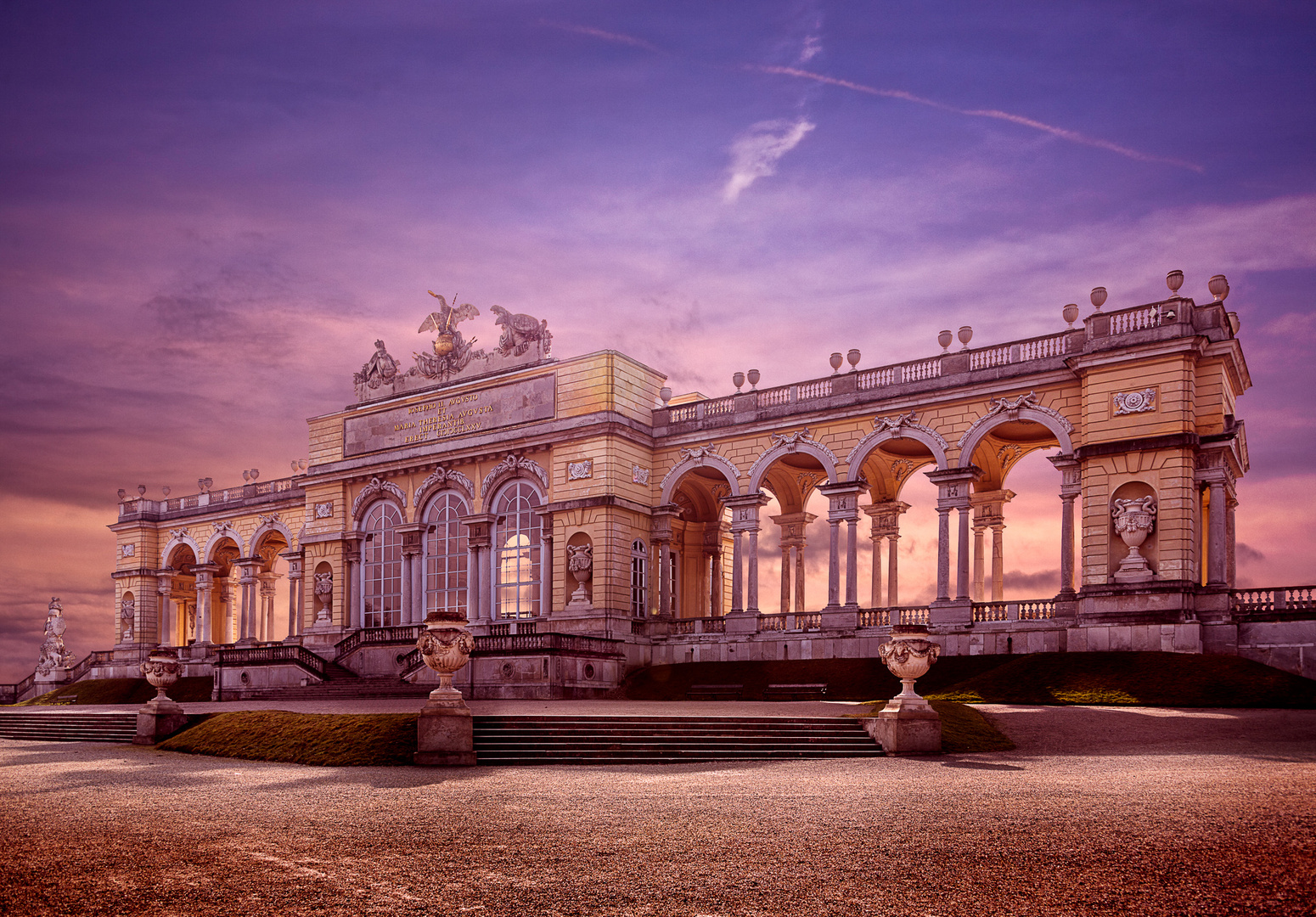 Gloriette, Schloss Schönbrunn Wien Foto & Bild ...