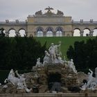 Gloriette und Neptunbrunnen