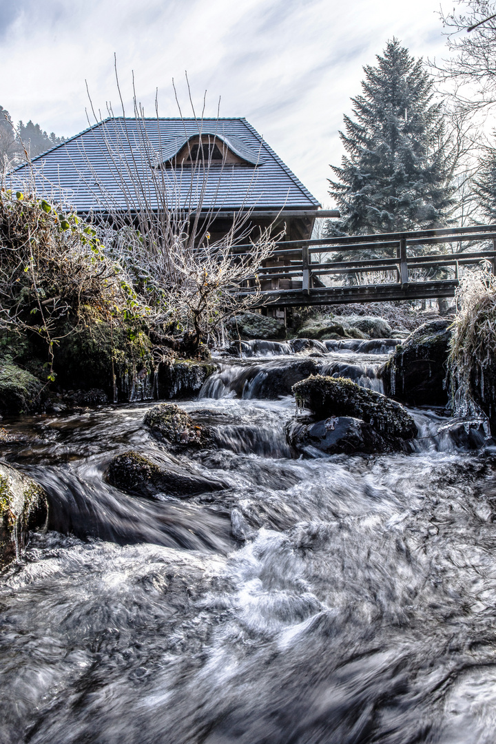 Glottertäler Mühle am Bach