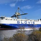 Glovis Cosmos im Hamburger Hafen