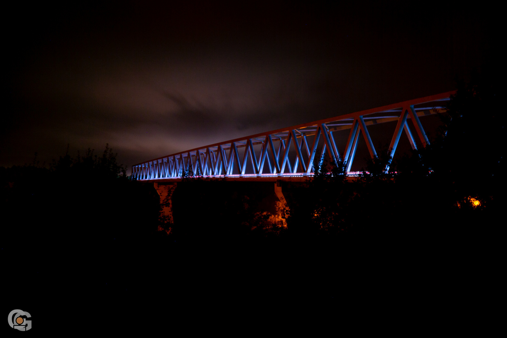 Glowing Bridge