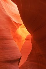 Glowing Center of Lower Antelope Canyon