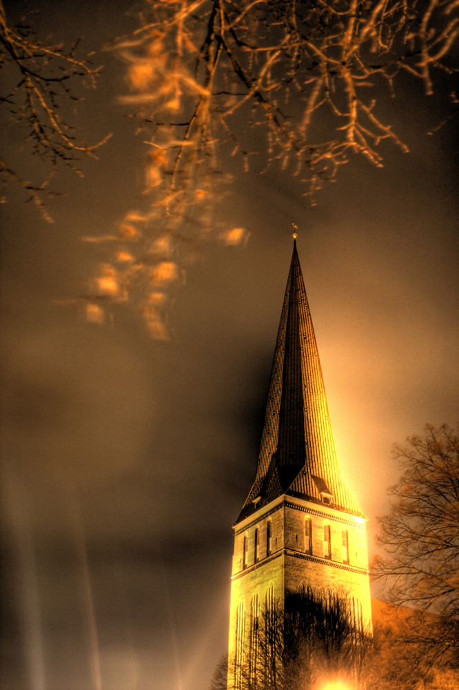 Glowing Churchtower