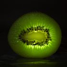 glowing fruit in green