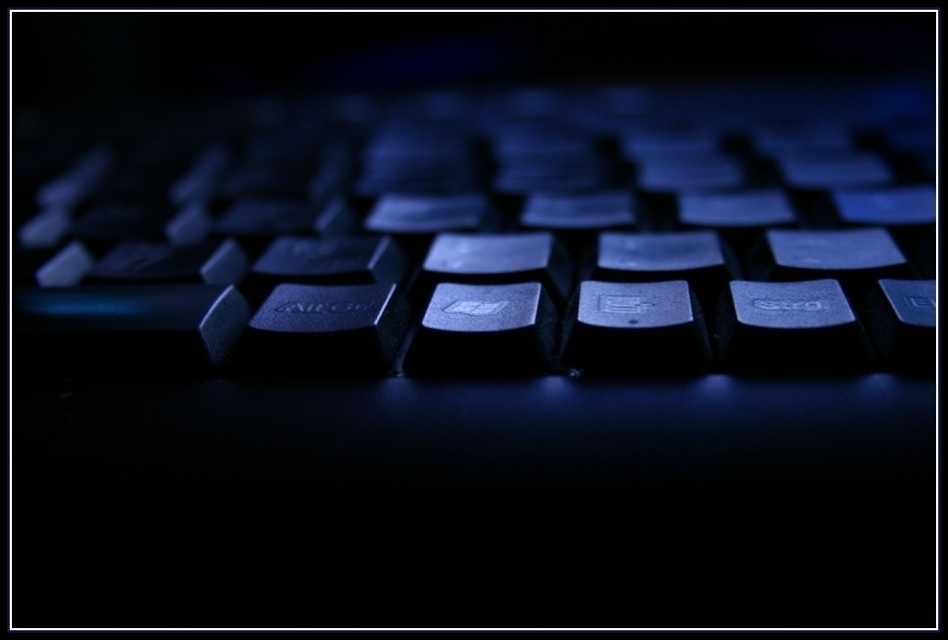 Glowing Keyboard