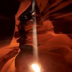 Glowing Sand in Upper Antelope Canyon