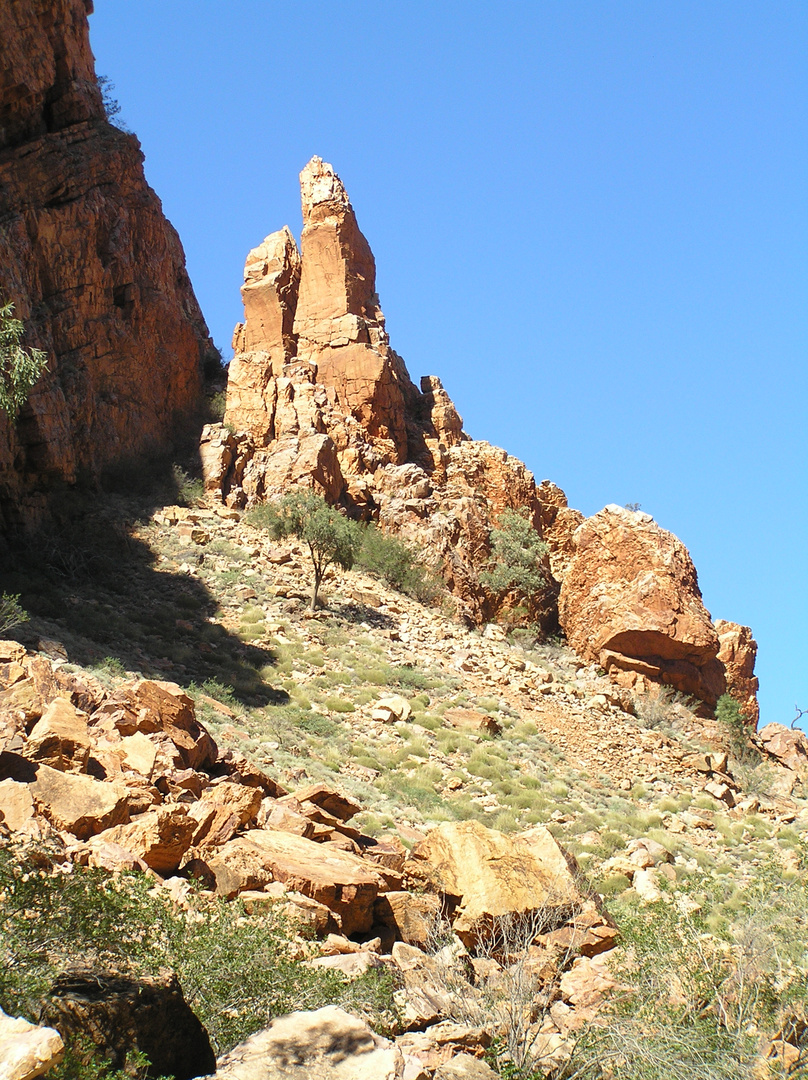 Glue Felsen glue im Sonnenschein