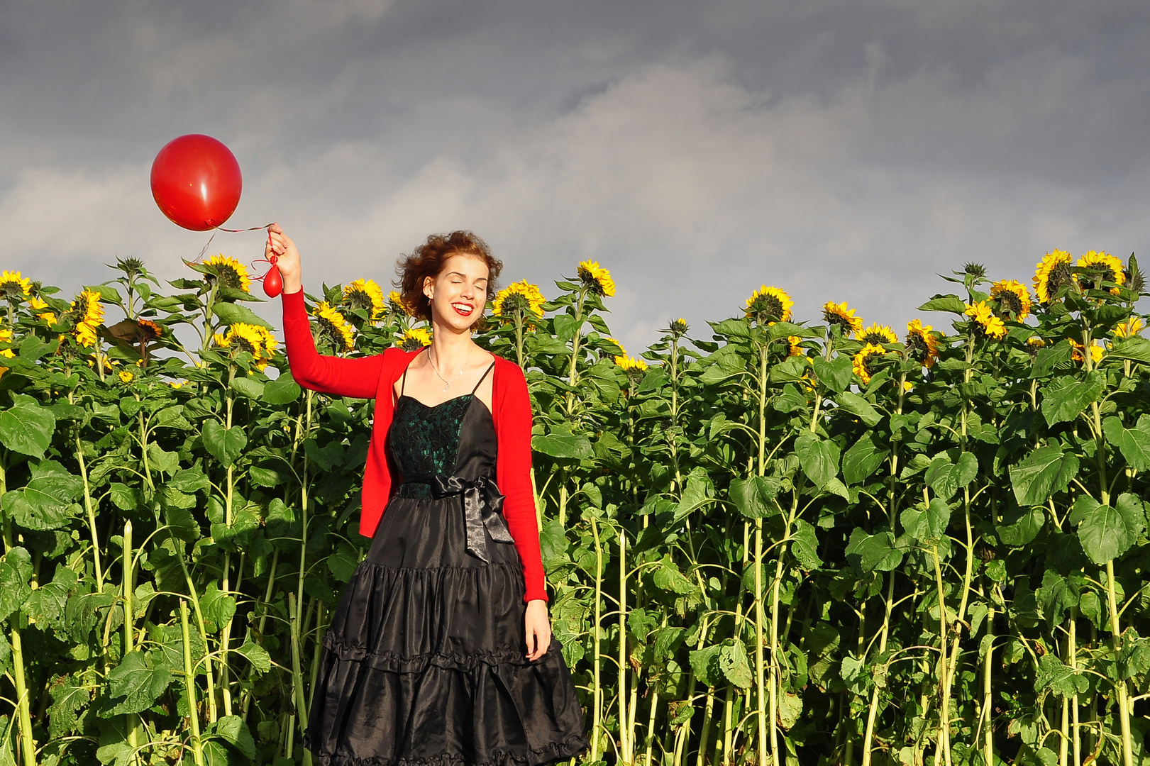 Glück ist...., manchmal ein roter Luftballon