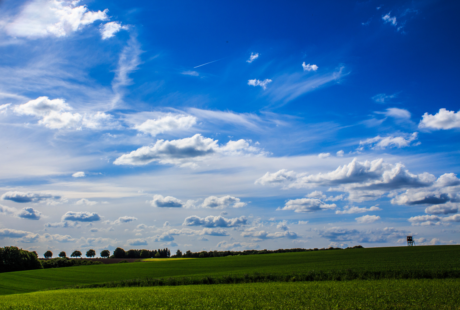 Glück ist wenn der Himmel lacht !