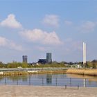 Glückauf Park in Gelsenkirchen Hassel mit Blick auf Zeche Westerholt