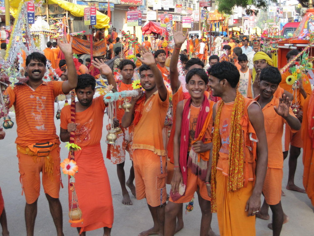 Glücklich in Varanasi angekommen!