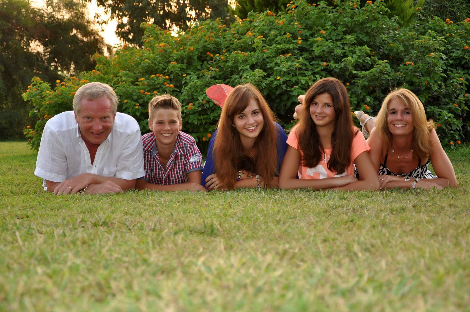 Glückliche Familie