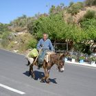 glückliche Menschen auf Kreta