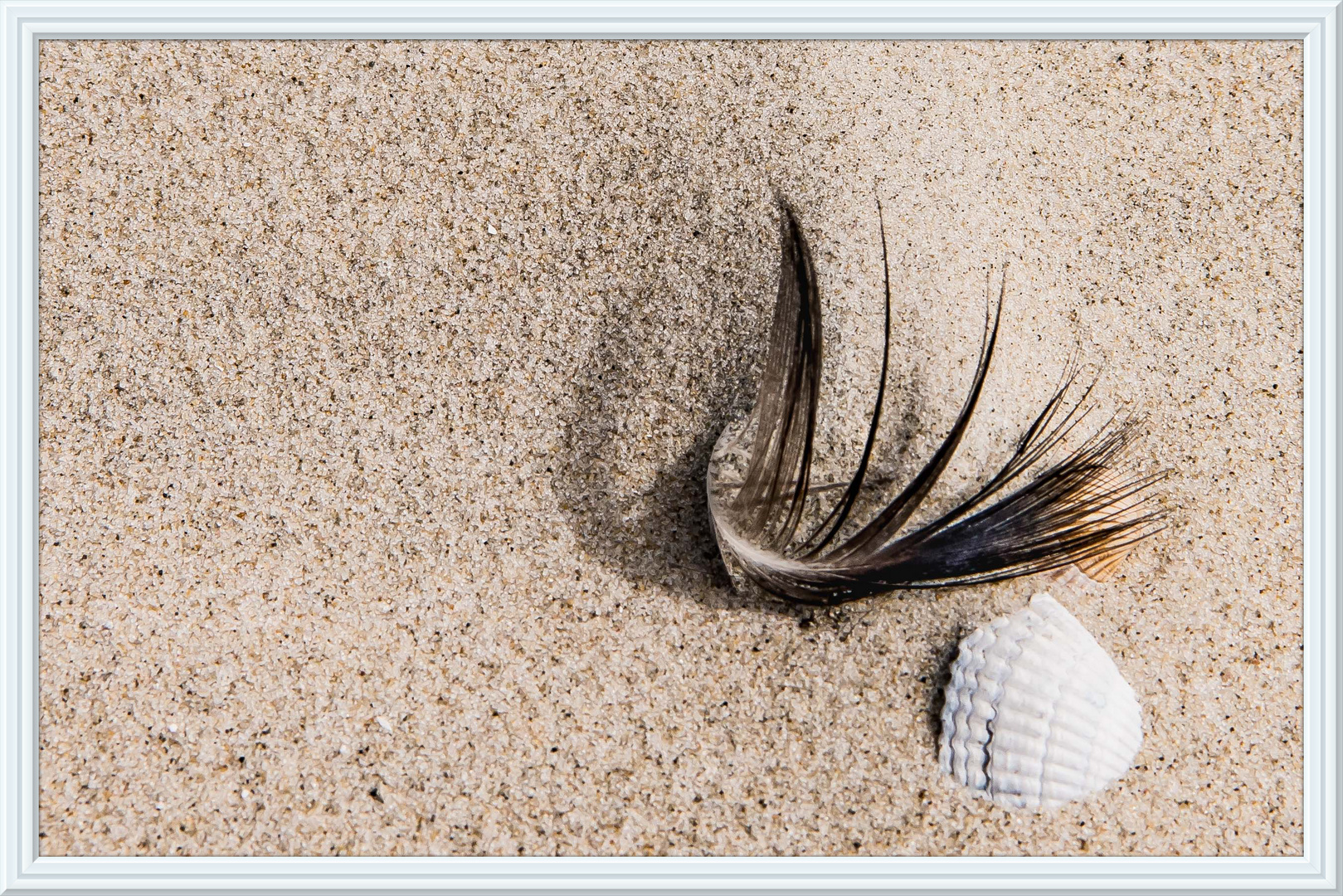 glückliche Tage am Strand