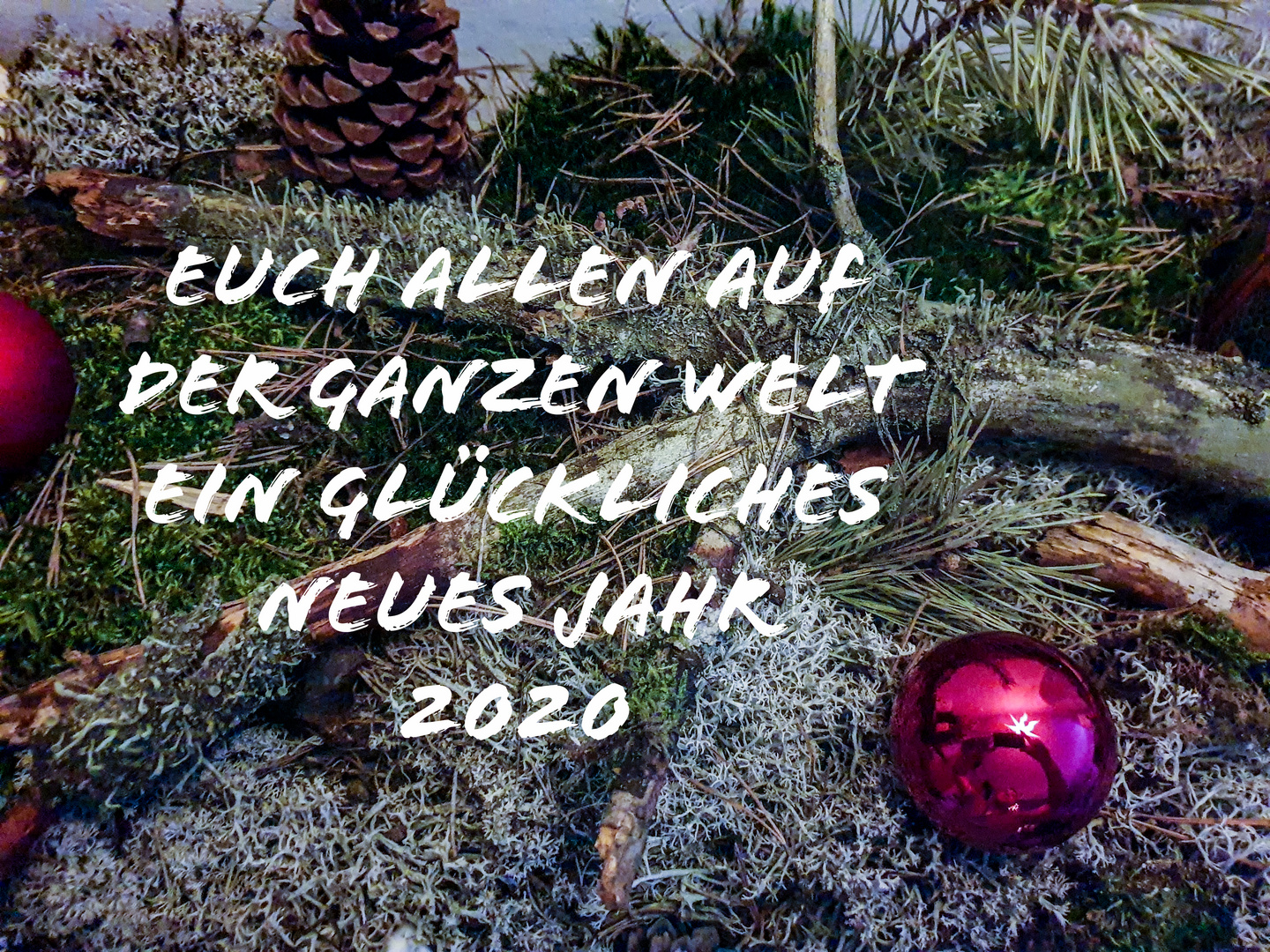 Glückliches neues Jahr  2020