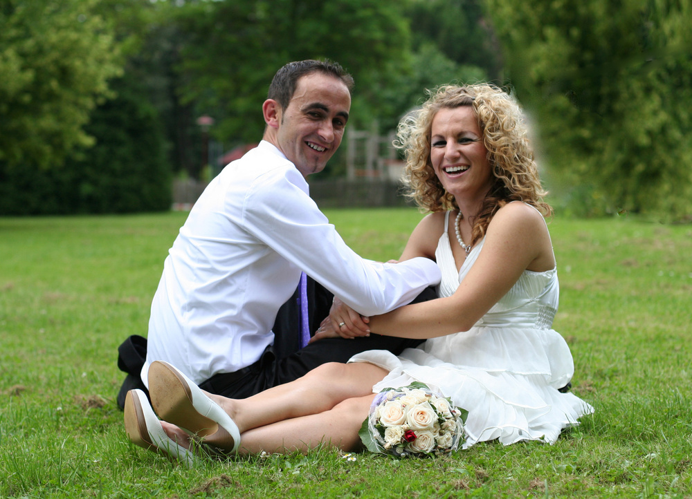 Glückliches Paar Foto & Bild hochzeit, fotos, menschen Bilder auf