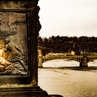 Glücksbringer in Prag Karlsbrücke 