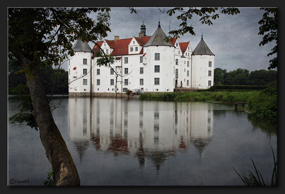 Glücksburg im Regen