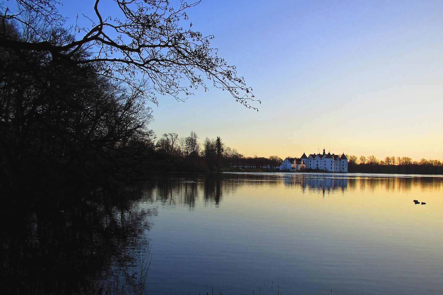 Glücksburg Schlossteich