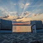 Glücksburg, Sonnenuntergang