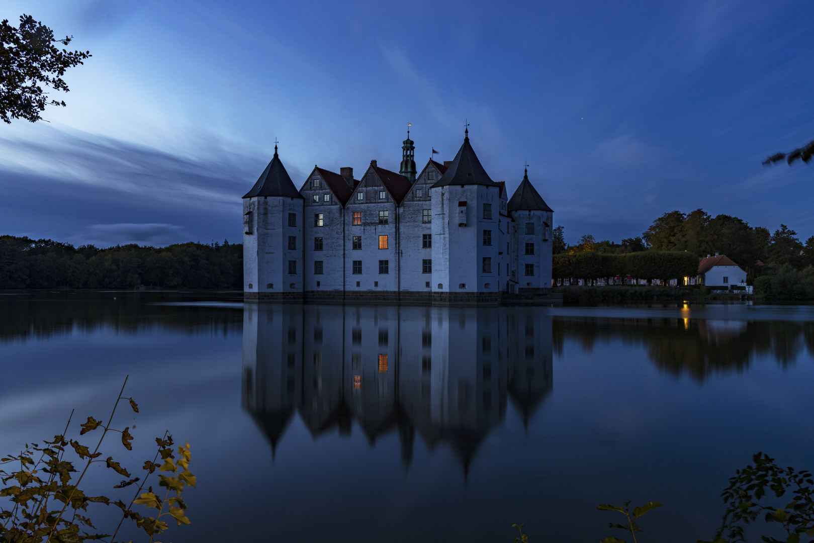 Glücksburg zur blauen Stunde