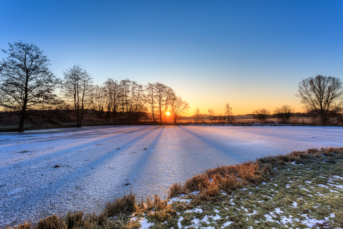 Glücksmomente Wintersonne 