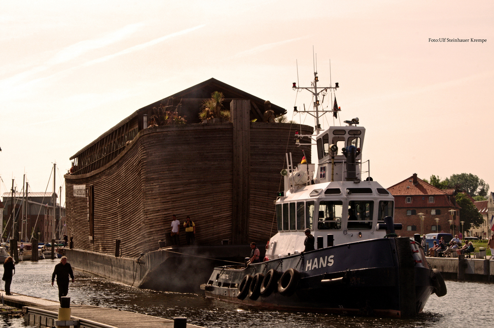 Glückstadt Arche Noah 10.06.2013 Hafen