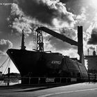 Glückstadt Außenhafen Schiff Kappeln