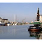 Glückstadt Binnenhafen-Panorama