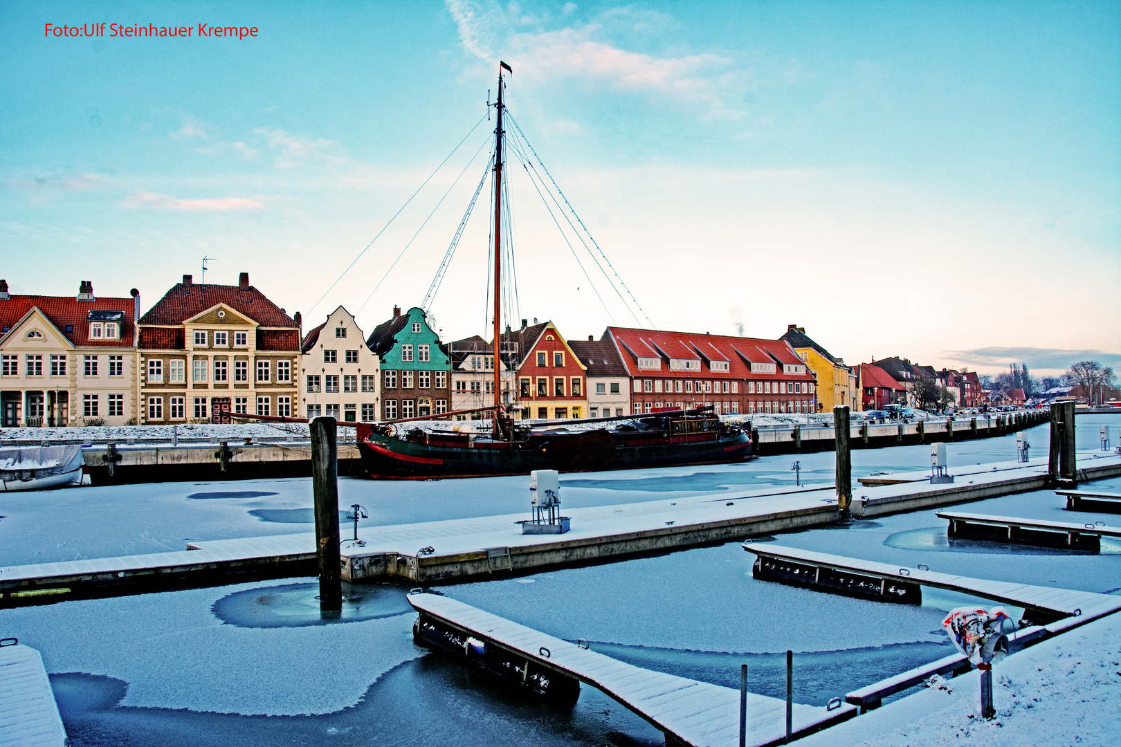 Glückstadt Kreis Steinburg Hafen