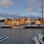 Glückstädter Hafen im Winter