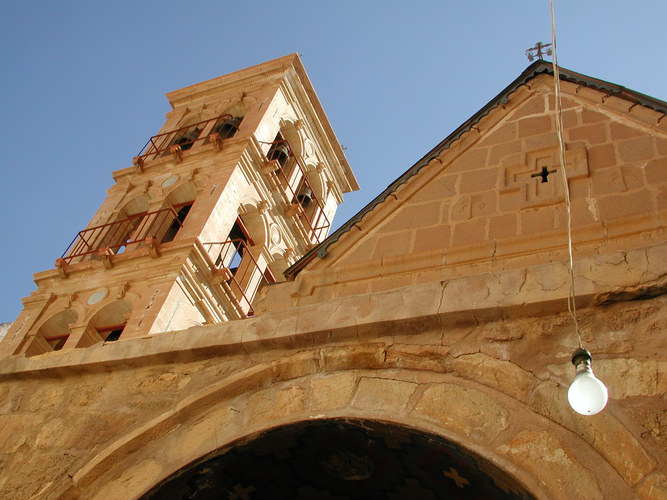 Glühbirne im Sinai