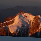 Glühen am Mont Blanc